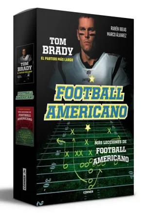 ESTUCHE FOOTBALL AMERICANO (CONTIENE TOM BRADY Y MÁS LECCIONES DE FOOTBALL AMERI