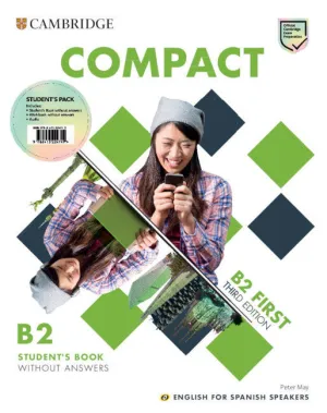 Compact First Students Pack (Students Book Without Answers And Workbook Without