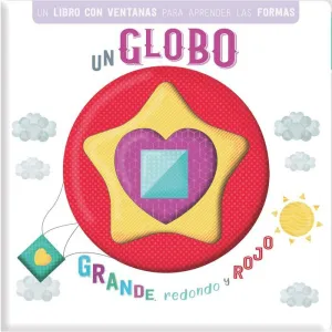 UN GLOBO GRANDE, REDONDO Y ROJO