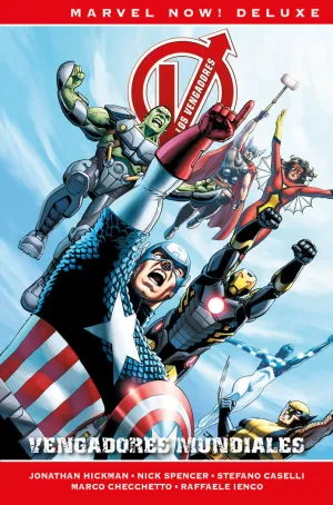 MARVEL NOW! DELUXE LOS VENGADORES DE J. HICKMAN. VENGADORES MUNDIALES