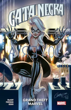 100% MARVEL COEDICIONES GATA NEGRA. GRAND THEFT MARVEL