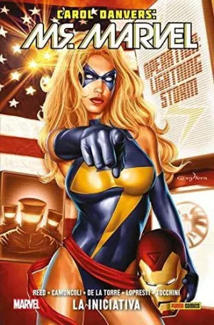 100 % MARVEL HC ATEMPORALES CAROL DENVERS. MS MARVEL. LA INICIATIVA