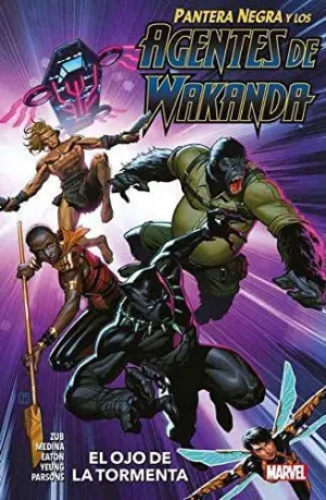 100% MARVEL COEDICIONES PANTERA NEGRA Y LOS AGENTES DE WAKANDA. EN EL OJO DE LA