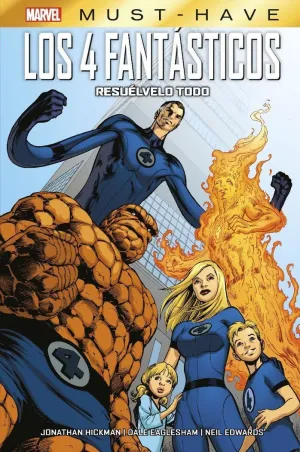 MARVEL MUST HAVE LOS 4 FANTÁSTICOS. RESUÉLVELO TODO