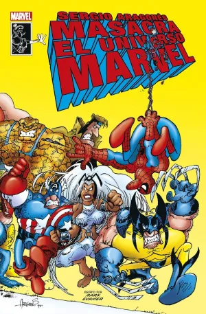 ALBUMES SERGIO ARAGONÉS MASACRA EL UNIVERSO MARVEL