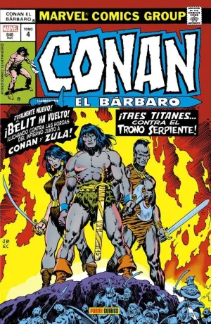MARVEL GOLD OMNIBUS CONAN EL BÁRBARO. LA ETAPA MARVEL ORIGINAL 4