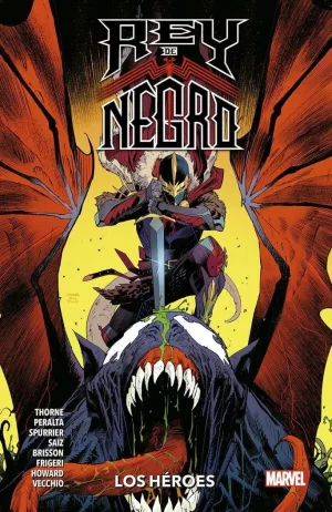 100% MARVEL COEDICIONES REY DE NEGRO LOS HÉROES