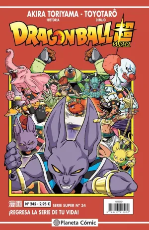 DRAGON BALL SERIE ROJA Nº 245