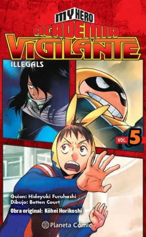 MY HERO ACADEMIA VIGILANTE ILLEGALS Nº 05/15