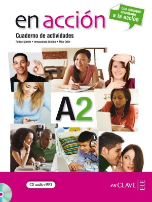 En Acción A2 - Cuaderno de Actividades + Cd Aucio
