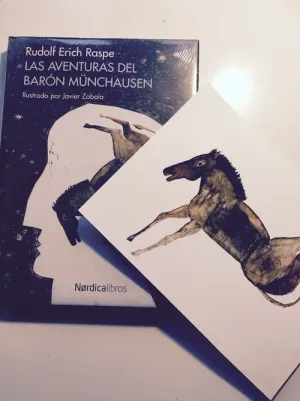 LAS AVENTURAS DEL BARÓN MÜNCHAUSEN (CON ILUSTRACIÓN)