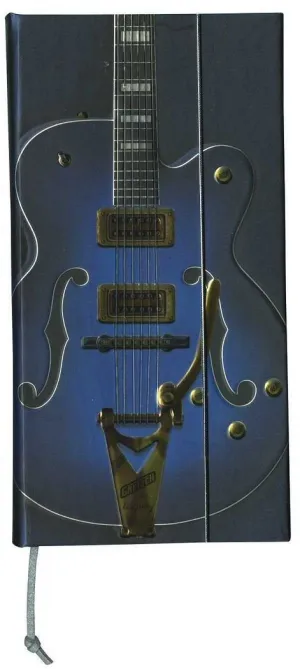 Libreta Pequeña Gretsch 6120 (Guitarra Azul)