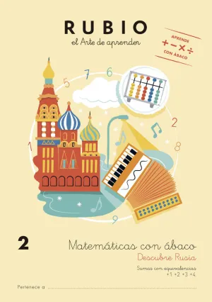 Matemáticas con Ábaco 2. Descubre Rusia