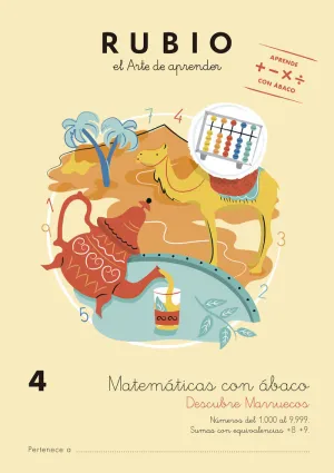 MATEMÁTICAS CON ÁBACO 4. DESCUBRE MARRUECOS
