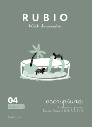 Escriptura Rubio 04 (Valencià)