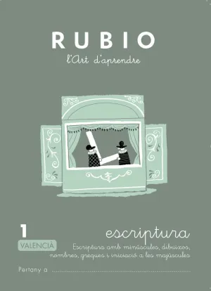 Escriptura Rubio 1 (Valencià)