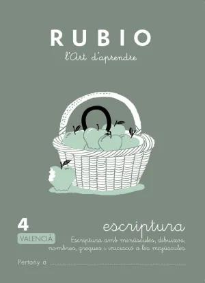 Escriptura Rubio 4 (Valencià)