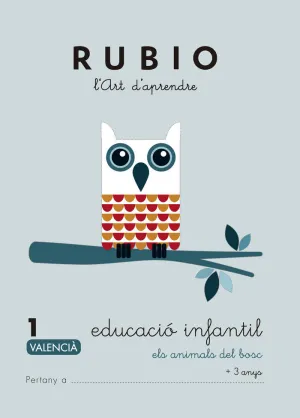 Educació Infantil 1. Els Animals del Bosc (Valencià)