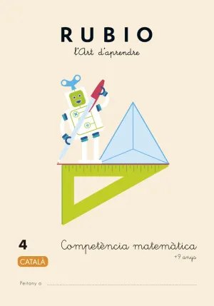 COMPETÈNCIA MATEMÀTICA RUBIO 4 (CATALÀ)