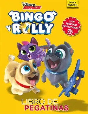 Bingo y Rolly. Libro de Pegatinas