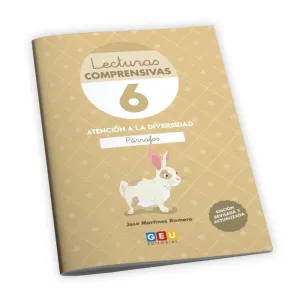 LECTURAS COMPRENSIVAS 6. CUADERNO DE REFUERZO ESCOLAR I 1º DE PRIMARIA I EJERCIC