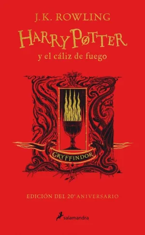 HARRY POTTER Y EL CÁLIZ DE FUEGO - GRYFFINDOR (HARRY POTTER [EDICIÓN DEL 20º ANI HARRY POTTER Y EL CÁLIZ DE FUEGO - GRYFFINDOR (HARRY POTTER [EDICIÓN DEL 20º ANI