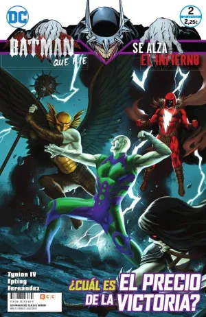 EL BATMAN QUE RÍE: SE ALZA EL INFIERNO NÚM. 02 DE 4