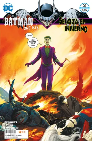 EL BATMAN QUE RÍE: SE ALZA EL INFIERNO NÚM. 03 DE 4