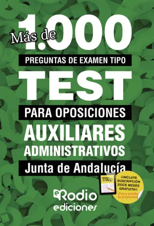AUXILIARES ADMINISTRATIVOS. JUNTA DE ANDALUCÍA AUXILIARES ADMINISTRATIVOS. JUNTA DE ANDALUCÍA