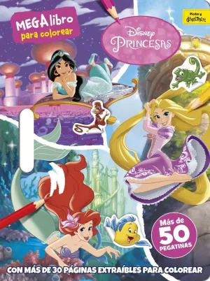 Princesas. Megalibro para Colorear 2