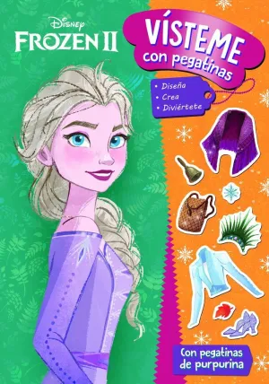 Frozen 2. Vísteme con Pegatinas