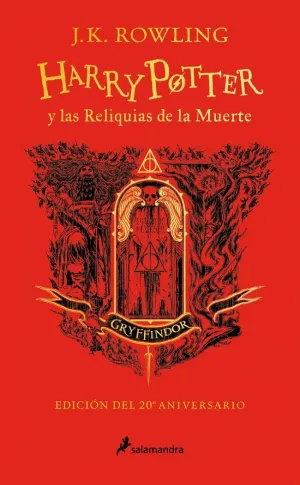 HARRY POTTER Y LAS RELIQUIAS DE LA MUERTE - GRYFFINDOR (HARRY POTTER [EDICIÓN DE HARRY POTTER Y LAS RELIQUIAS DE LA MUERTE - GRYFFINDOR (HARRY POTTER [EDICIÓN DE