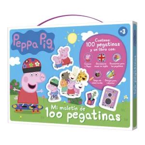 Maletin 100 Pegatinas Peppa Pig