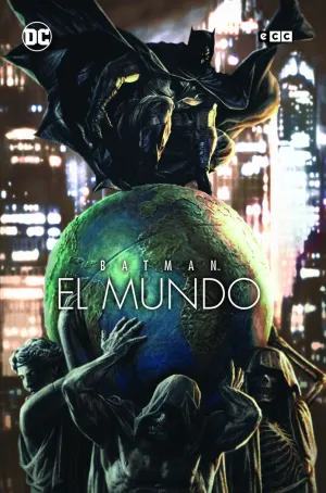 BATMAN: EL MUNDO  PORTADA LEE BERMEJO