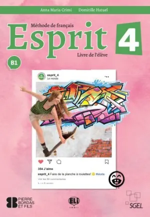 ESPRIT 4. LIBRO DEL ALUMNO. LIBRO DIGITAL