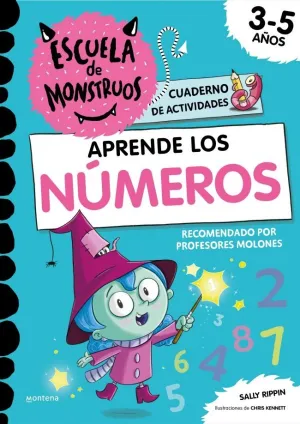 Escuela de Monstruos. Cuaderno de Actividades - Aprende los Números