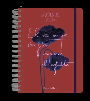 AGENDA ANUAL DIARIA 2026 SARA BÚHO