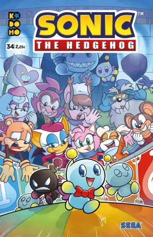 SONIC: THE HEDHEGOG NÚM. 34