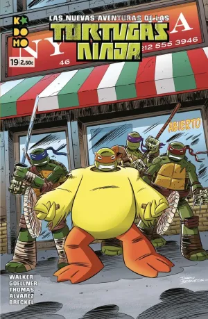 LAS NUEVAS AVENTURAS DE LAS TORTUGAS NINJA NÚM. 19
