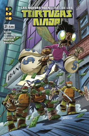 LAS NUEVAS AVENTURAS DE LAS TORTUGAS NINJA NÚM. 21