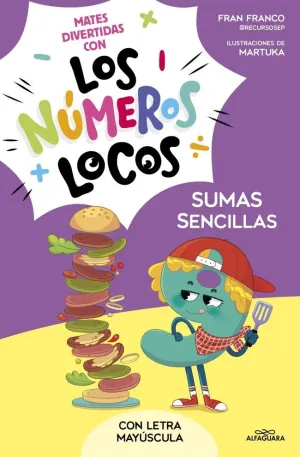Los Números Locos 3 - Sumas Sencillas (Con Letra Mayúscula)