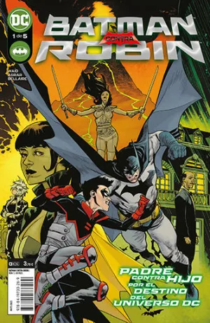 BATMAN CONTRA ROBIN NÚM. 1 DE 5