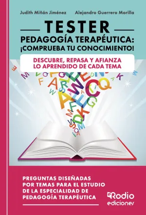 TESTER PEDAGOGÍA TERAPÉUTICA:  COMPRUEBA TU CONOCIMIENTO
