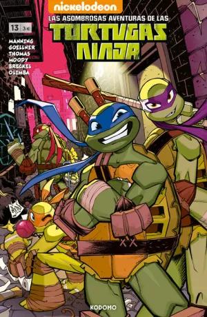 LAS ASOMBROSAS AVENTURAS DE LAS TORTUGAS NINJA NÚM. 13