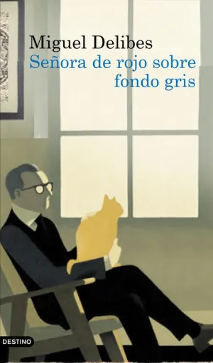 SEÑORA DE ROJO SOBRE FONDO GRIS SEÑORA DE ROJO SOBRE FONDO GRIS