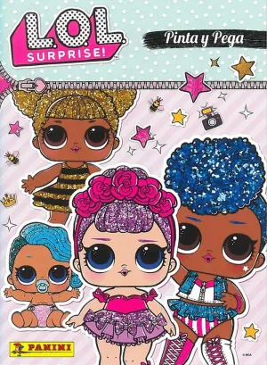 LOL SURPRISE - PINTA Y PEGA