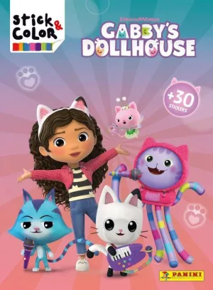 STICK & COLOR GABBY'S DOLLHOUSE