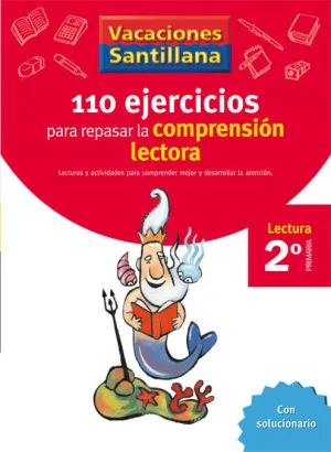 Vacaciones Santillana 2 Primaria 110 Ejercicios para Mejorar la Comprension Lect