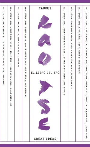 EL LIBRO DEL TAO (SERIE GREAT IDEAS)