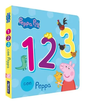 PEPPA PIG. LIBRO DE CARTÓN - 123 CON PEPPA